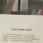 Vintage Salvador Dali - Gala view from behind - Poster Museum Exhibition SPAIN