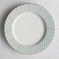 (1) Studio Nova Art Works L9129 BASKETRY Gold Rim China Salad Plate MIKASA Japan