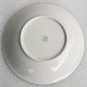 (4) Royal Heiden RHE3 Coupe Soup Bowls Aqua & Gray Flowers Bavaria Germany China