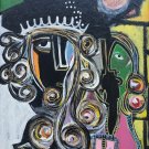 Original 2001 Reinaldo Carrula - The Winner - Painting - COA - DaVinci Gallery