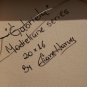Signed Eliane Harvey  "Gabriela" Modieliane Series Art Painting Brazilian Artist