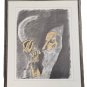 RARE SIGNED JESSE BIRENBAUM JEWISH ISRAELI RABBI JUDAICA ART ARTIST PROOF PRINT