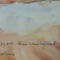 Rare Hand Signed Bruno Perino Landscape Serigraph Signed Framed Art Print