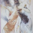 Hand Signed Gary Benfield - Dance II - Artist Proof Serigraph Framed Art Print