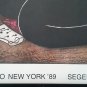 1989 Hand Signed HUONG Art Expo Poster - Seger Fine Arts Boca Raton Florida