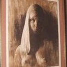 Original & Rare Hand Signed, #129/275 Paul Ravelle Nude Woman Framed Litho Art P