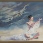 Signed JIA LU - WATER - Lithograph Framed Contemporary Oriental Asian Art Print