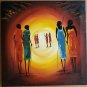 2012 Signed Angelo (EW) Edrine Wasike Original African Art Painting Uganda