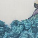 1980 Signed Robert Lynn African - American Caribbean Woman Black Art Lithograph