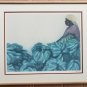 1980 Signed Robert Lynn African - American Caribbean Woman Black Art Lithograph