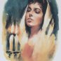 Signed & Numbered 69/75 Sandu Liberman Woman & Shabbas Candles Judaica Art Print