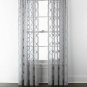 (1) JCPENNEY JCP HOME - Zuri - GRAY Sheer Grommet Curtain Panel 50 x 84 7313753