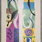 Henri Matisse Beasts of Sea Abstract Large Canvas Exhibition Art Print 59 x 3O