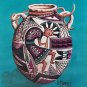 RARE Signed Georgine Morelli FLUTE PLAYER 5 Southwest Native American Art Print