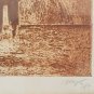 Signed 1981 Mikulas Kravjansky Ltd. Ed 5/100 - Wailing Wall - Large Judaica Art