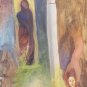 1995 RARE & ORIGINAL SIGNED RANDALL VON BLOOMBERG DRESS REHEARSAL PAINTING
