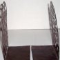 Signed Josnel Bruno Handmade Metal Original Sculpture Art Birds Bookends Haiti