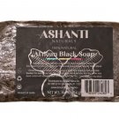 (1) Ashanti Naturals African Black Soap Bar 16 oz - 100% Natural - Vegan - Ghana