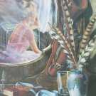 HAND SIGNED & NUMBERED LITHOGRAPH ART PRINT "MAIL ORDER BRIDE" BY IRISH McCALLA