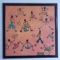 Jermaine Barnes Naif Folk Tribal MUSICIANS Afro American Caribbean Art Painting