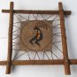 Vintage Hand Made Native Indian Animal Hind Power Shield "The Kokopelli" Fertili