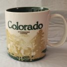 2011 NWOB Starbucks COLORADO Coffee Mug Global Icon Collector Series 16 oz.