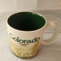 2011 NWOB Starbucks COLORADO Coffee Mug Global Icon Collector Series 16 oz.