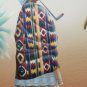 Signed W. Harper Three Tribal Black Women Afro American Mixed Media Art Painting