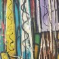 Rare & Signed Avi Okun Original Judaica Jewish Religious Painting Miami, Florida