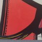 Vintage DEBORAH AZZOPARDI 1999 IKEA Sssshhh RED LIPS SOLMYRA Modern Wall Art