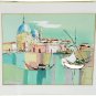 Vintage Handsigned Michael Schreck VENICE II Silkcreen Art Print 36/50 Inscribed