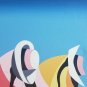 Signed VARITTAS Latin American Cubism Naif Folk Art Painting Peru Mexico Ecuador