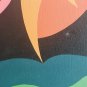 Signed VARITTAS Latin American Cubism Naif Folk Art Painting Peru Mexico Ecuador