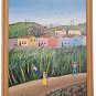 (2) 1999 Signed HELENA SALES Folk Art Caribbean South America Painting Brazil