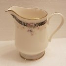 (1) Gorham Fine China NOCTURNE Dairy Milk Creamer Gold Trim Multicolor Flowers (1) Gorham Fine China NOCTURNE Dairy Milk Creamer Gold Trim Multicolor Flowers