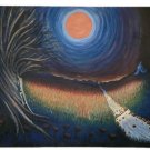 Original 2011 Sam Leopold Surreal Landscape Contemporary Van Gogh Art Painting
