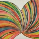 Rare & Signed Avi Okun Original Large Abstract Art Painting Miami, Florida Rare & Signed Avi Okun Original Large Abstract Art Painting Miami, Florida