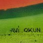 Rare & Signed Avi Okun Original Large Abstract Art Painting Miami, Florida