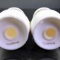 (1) Gorham Fine China NOCTURNE Salt & Pepper Set Gold Trim Multicolor Flowers