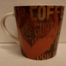 NEW Starbucks Coffee Large Mug - 2006 - GUATEMALA - Brown Orange and Gold Leaf NEW Starbucks Coffee Large Mug - 2006 - GUATEMALA - Brown Orange and Gold Leaf