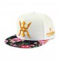 MIGGY MEN'S UNISEX TROPICAL YELLOW FLORAL BASEBALL HAT MIGUEL CABRERA MIGGY24