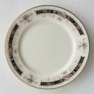(1) Gorham Fine China NOCTURNE Gold Trim Bread & Butter Plate Multicolor Flowers