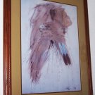 1982 W. B. Franklin Navajo Spirits Framed & Matted Serigraph Hand Signed by the 1982 W. B. Franklin Navajo Spirits Framed & Matted Serigraph Hand Signed by the