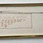 Signed T. NEEDLE Ronald Rich Egyptian Hieroglyphics NAME MEANING ART - Florida