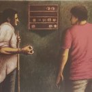 1982 Rare Ltd Ed Signed Saturnino Ramírez Pool Billiard Litho Art Print Colombia