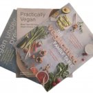 3 VEGETARIAN COOKBOOKS Vegan Under Pressure, Practically Vegan, & The Vegucated 3 VEGETARIAN COOKBOOKS Vegan Under Pressure, Practically Vegan, & The Vegucated