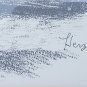 Signed Herzel Rabbi Scholar Litho Art Print Israeli Artist Israel Judaica Jewish
