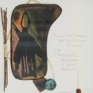 Rare MORTEN FADUM "Reading the Thunder" Native indian Eskimo Mixed Art ILLINOIS