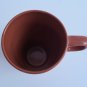 WOW! IKEA FARGRIK 8 oz Coffee Mug Burnt Orange Stackable Tea Cup Ceramic Sweden
