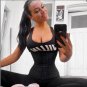 AZARA LUXE Waist Trainer Corset BLACK Body Shaper Underbust Shapewear Slim (XS)